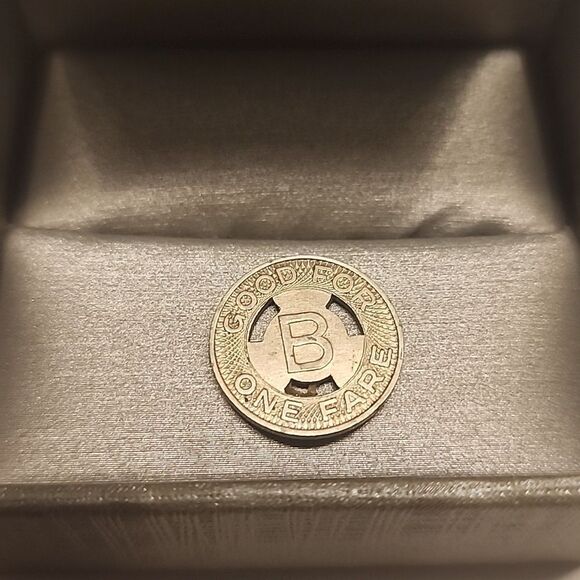 1953 BATON ROUGE BUS CO INC LOUISIANA Public Transport Bus Coach Transit Token - Picture 1 of 2